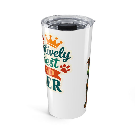 Bully Bond Corp | 20oz Stainless Steel Tumbler – Dog Dad Gift, Vacuum Insulated Drinkware