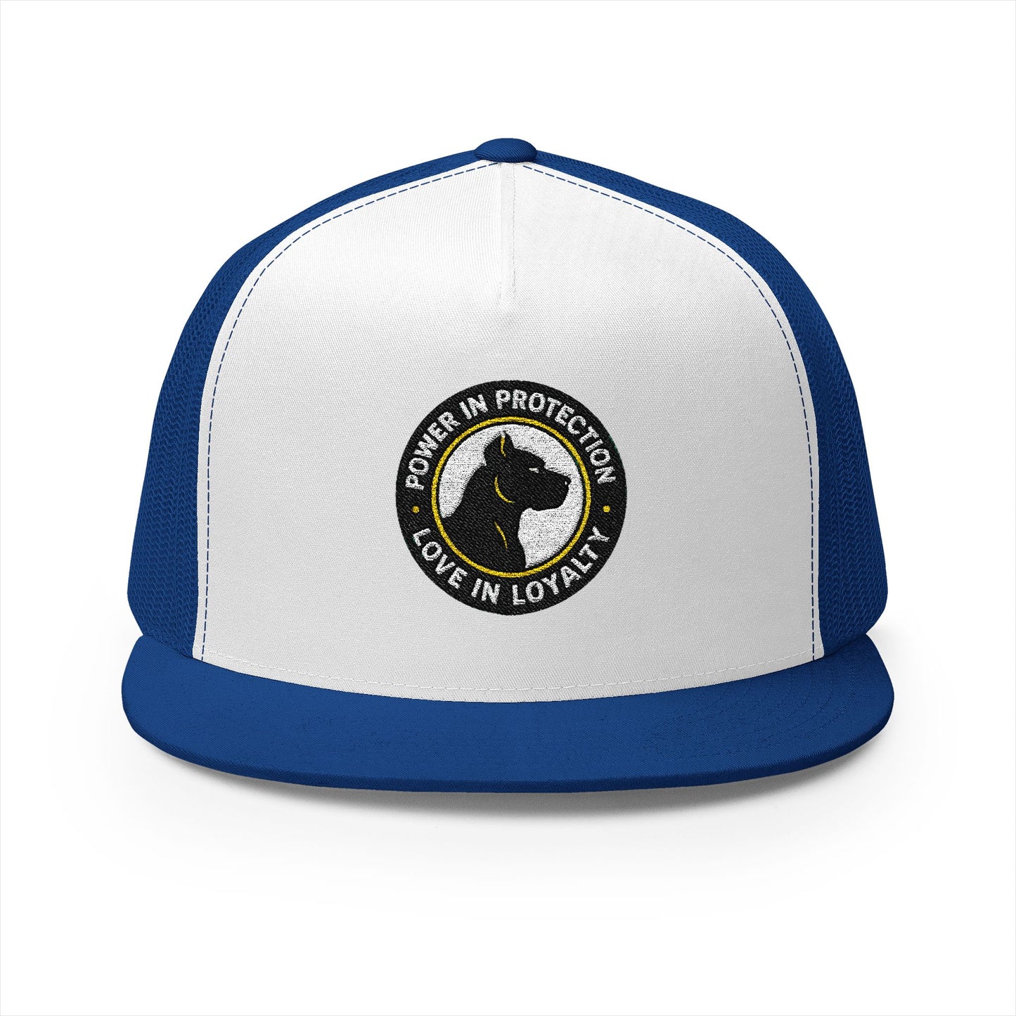 Power in Protection – Embroidered Trucker Cap