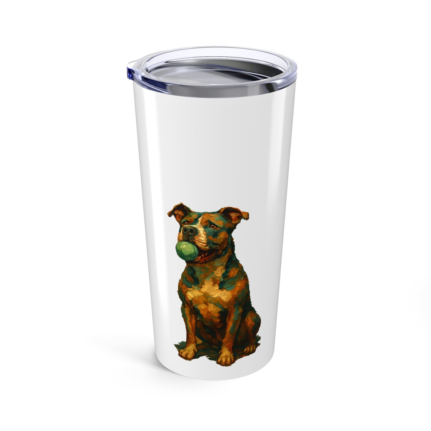 Bully Bond Corp | 20oz Stainless Steel Tumbler – Dog Dad Gift, Vacuum Insulated Drinkware