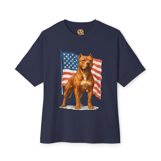 Patriot Pitbull Pride | Bella+Canvas 3010 Unisex Tee