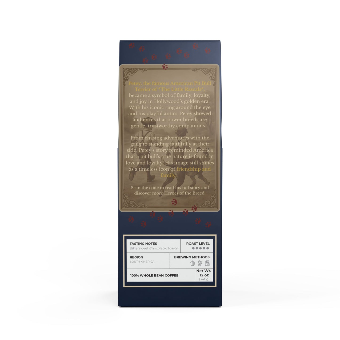 Heroes of the Breed — Petey's Family Roast (Bitterroot Coffee Beans, Dark French Roast)