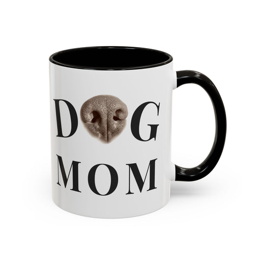 Personalized Dog Mom Mug – Your Dog’s Nose Custom Design