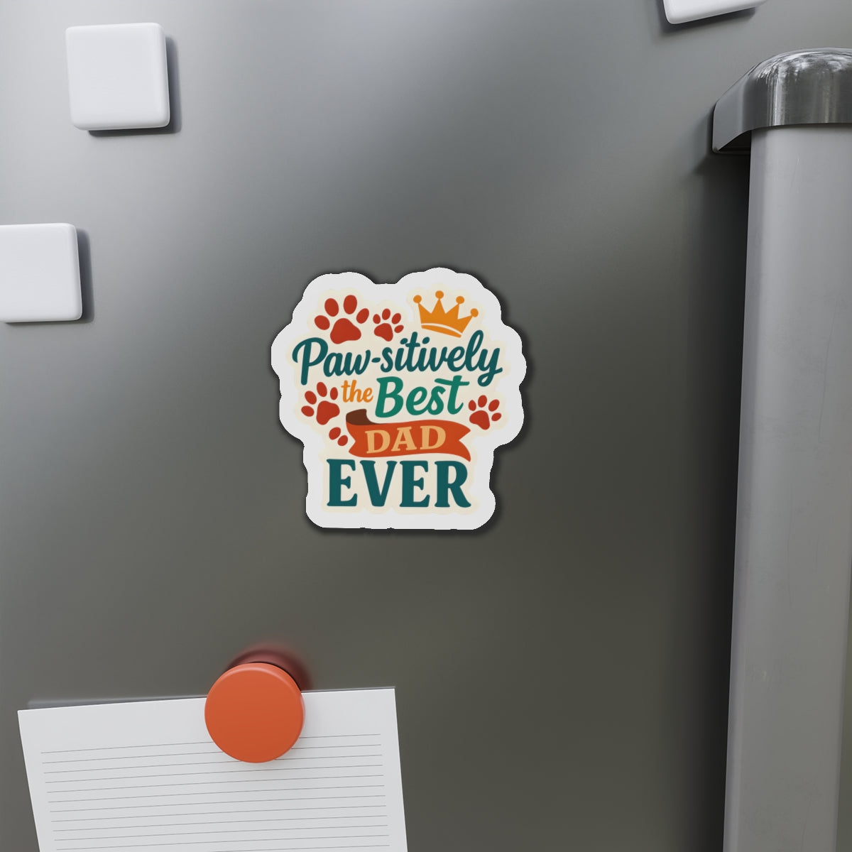 Paw-sitively The Best Dad Ever Magnet | Dog Lover Father’s Day Gift