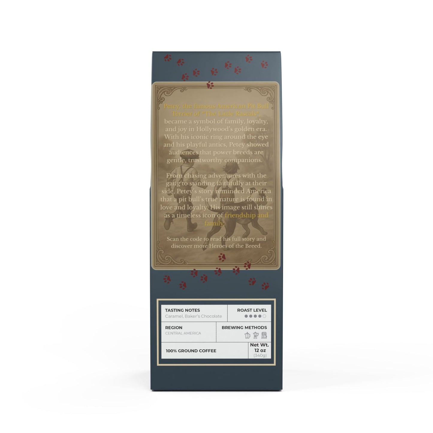 Petey’s Courage Roast – Medium-Dark Coffee