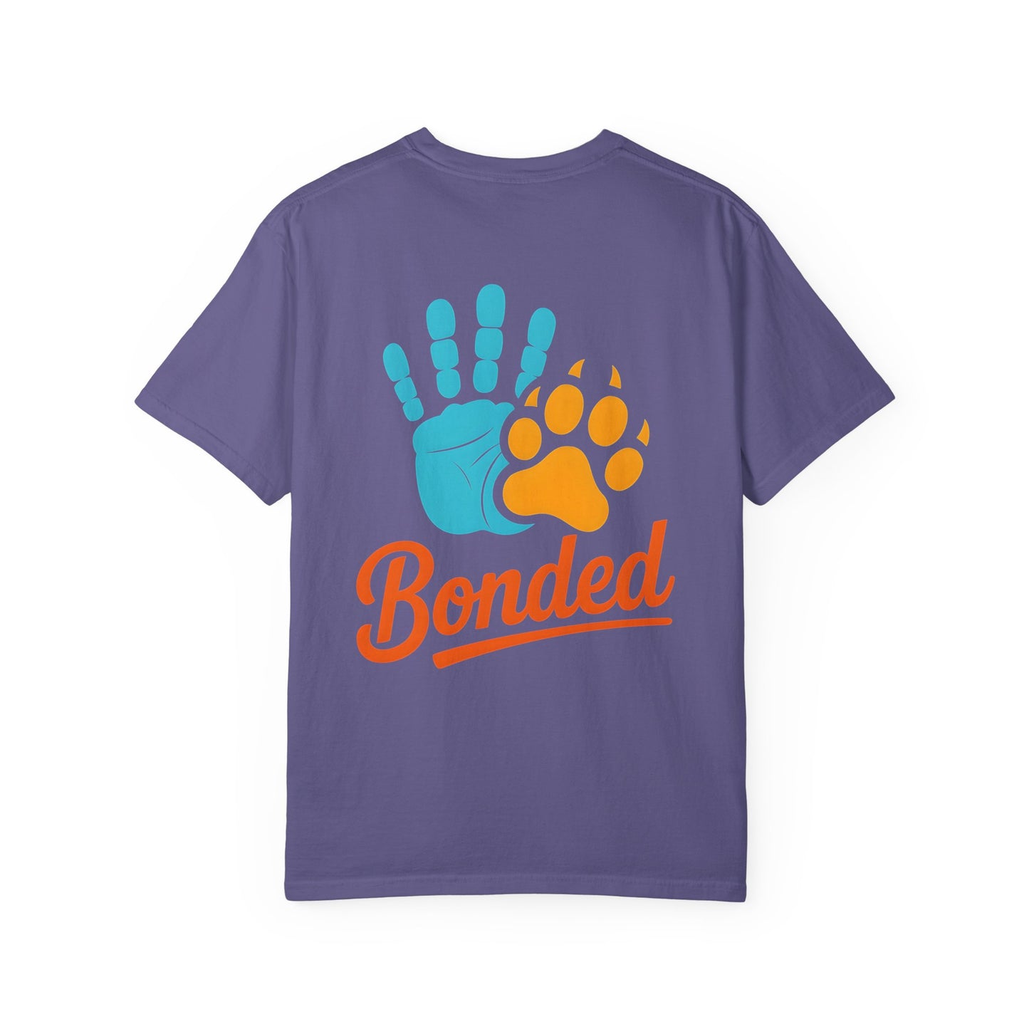 Bully Bond Premium Tee – Athlete & Pitbull Companionship Art (Comfort Colors 1717)