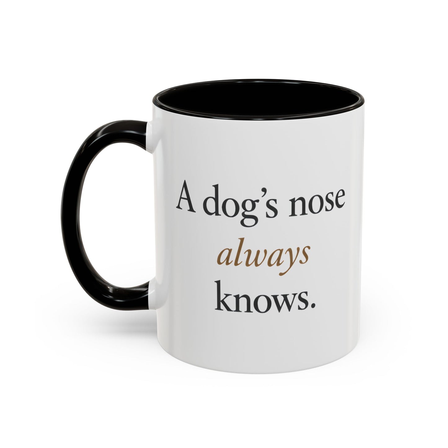 Personalized Dog Dad Mug – Your Dog’s Nose Custom Design