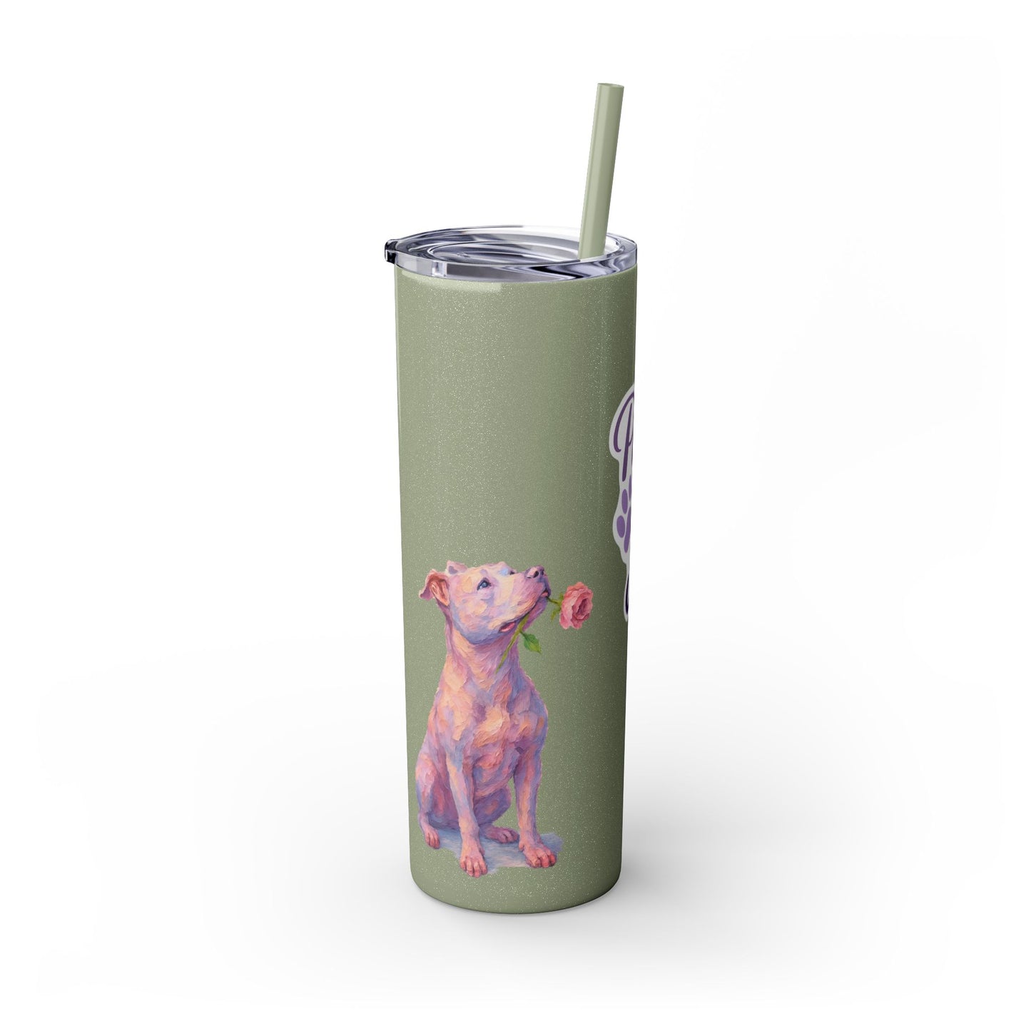 Paw-sitively the Best Mom Ever – 20oz Skinny Tumbler