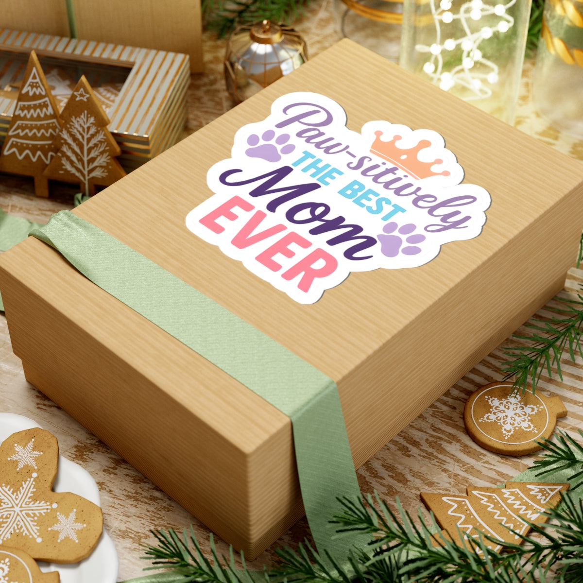 Paw-sitively The Best Mom Ever Sticker | Dog Lover Mother’s Day Gift