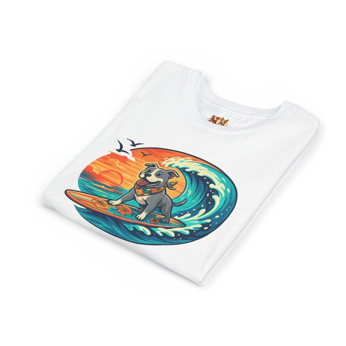 Surf’s Up Pup – Bonded Edition Kids Tee