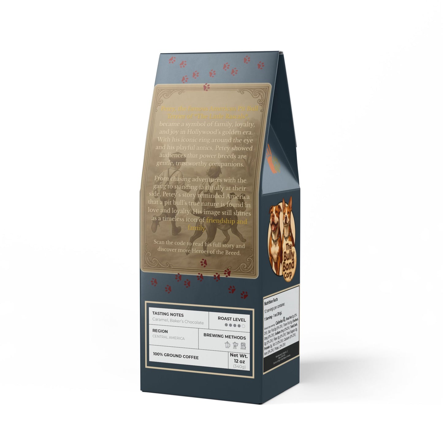 Petey’s Courage Roast – Medium-Dark Coffee