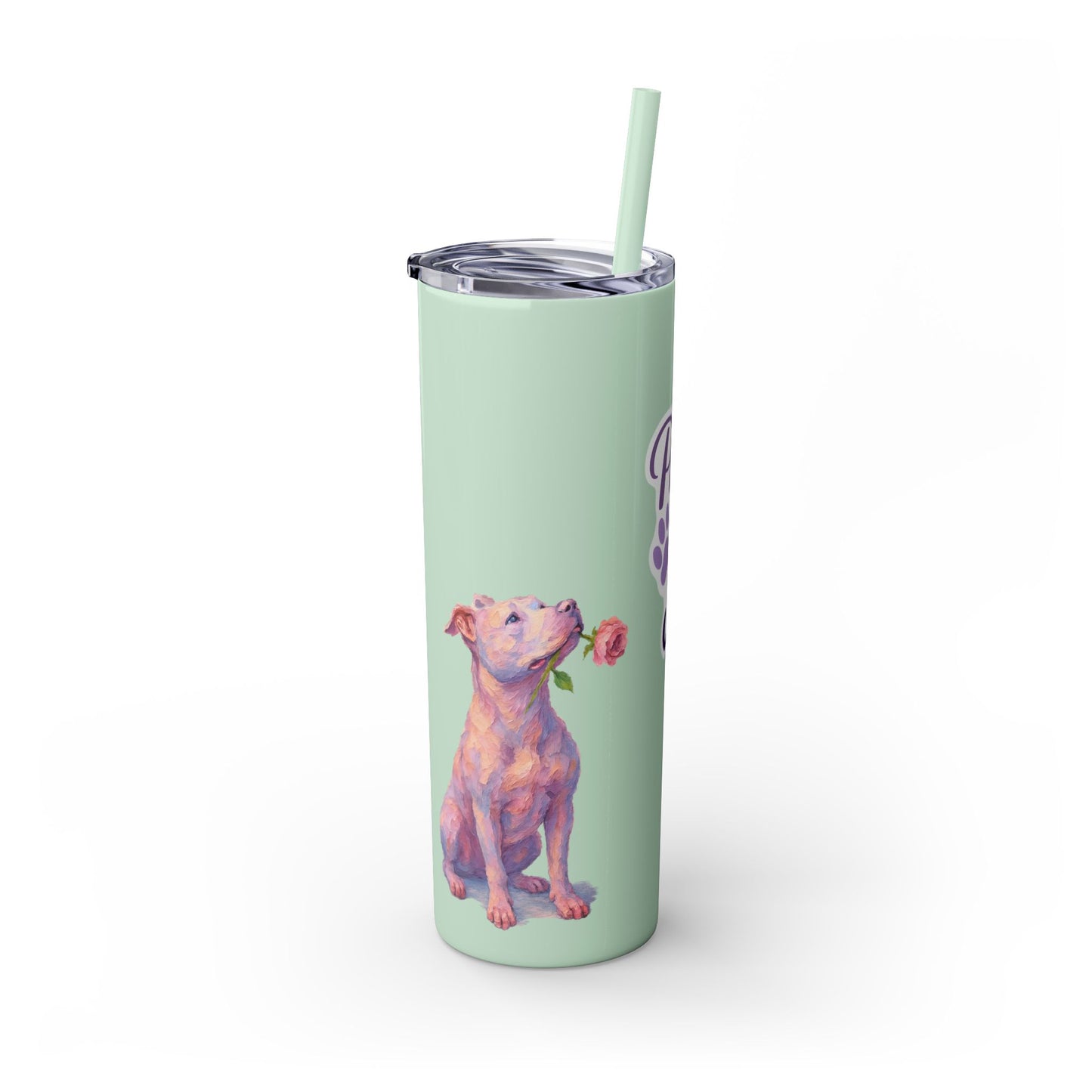 Paw-sitively the Best Mom Ever – 20oz Skinny Tumbler