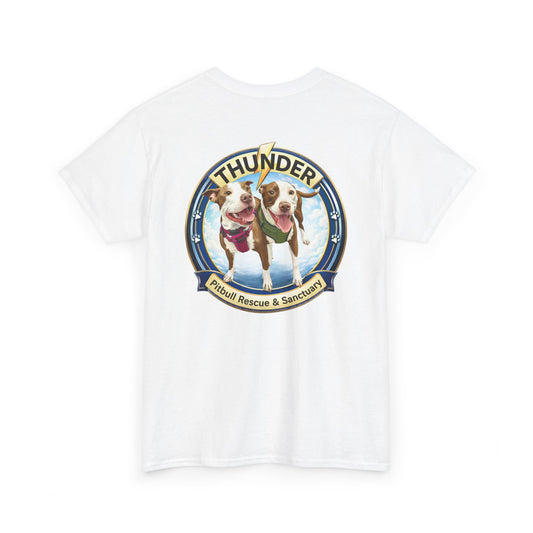 Thunder Pitbull Rescue & Sanctuary Shirt | Custom Rescue Dog Apparel | Pitbull Lovers Tee | Rescue Support Clothing