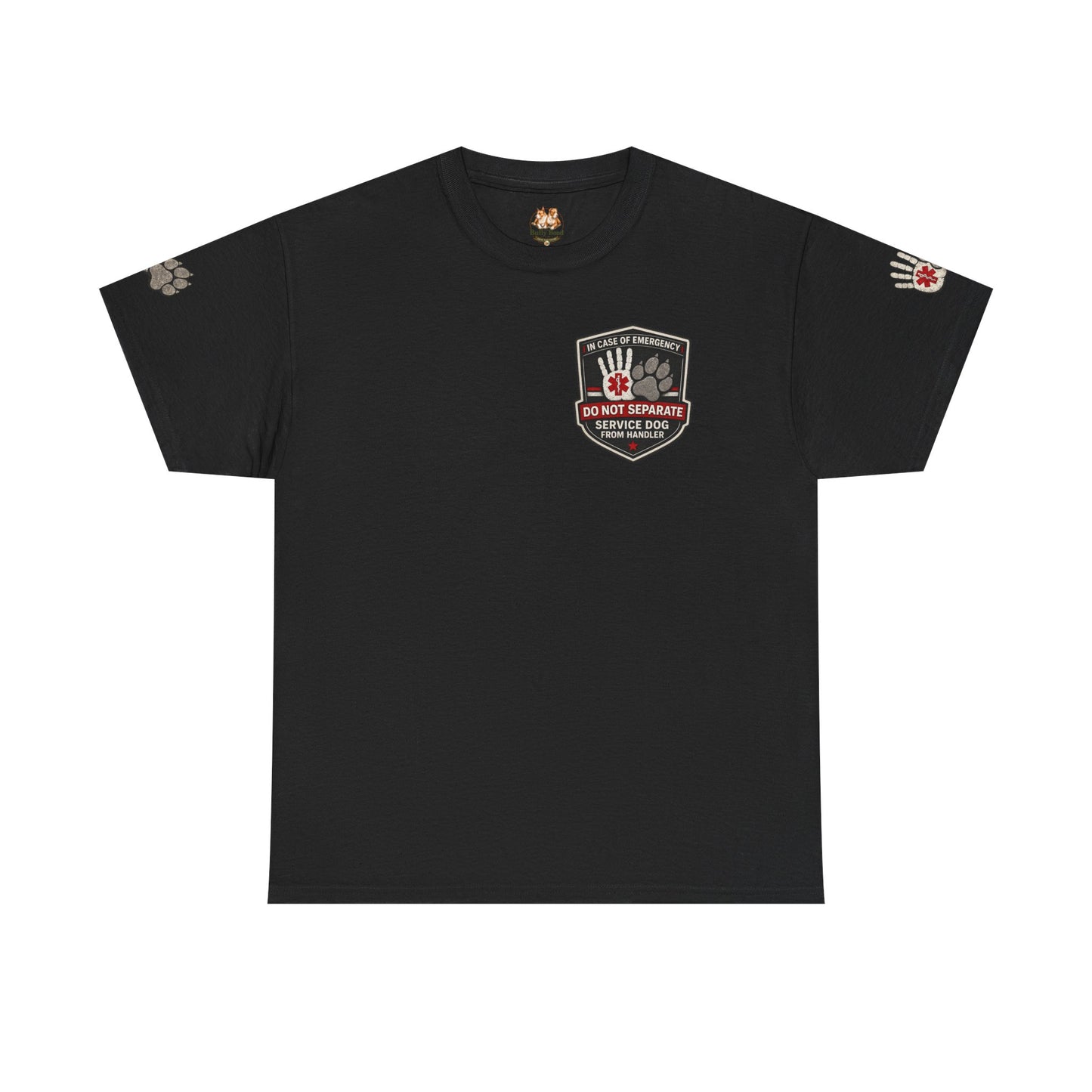 Custom Service Dog Alert T-Shirt | Personalized Working Dog Apparel | The Bully Bond Corp