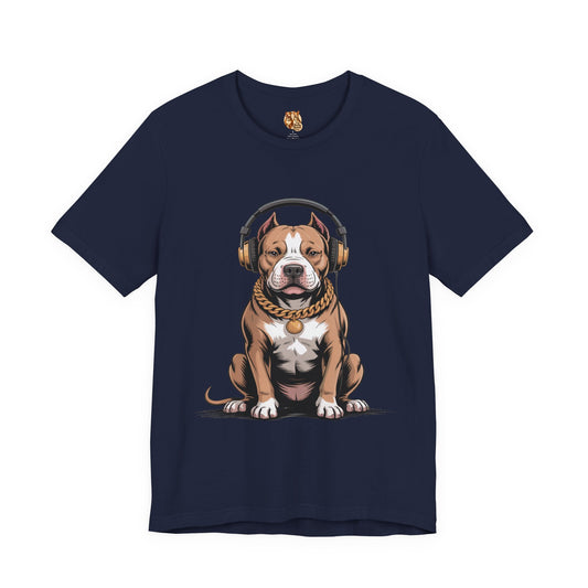 Cruising the Strip Vintage Car & Pitbull Graphic Tee – Bella+Canvas 3001