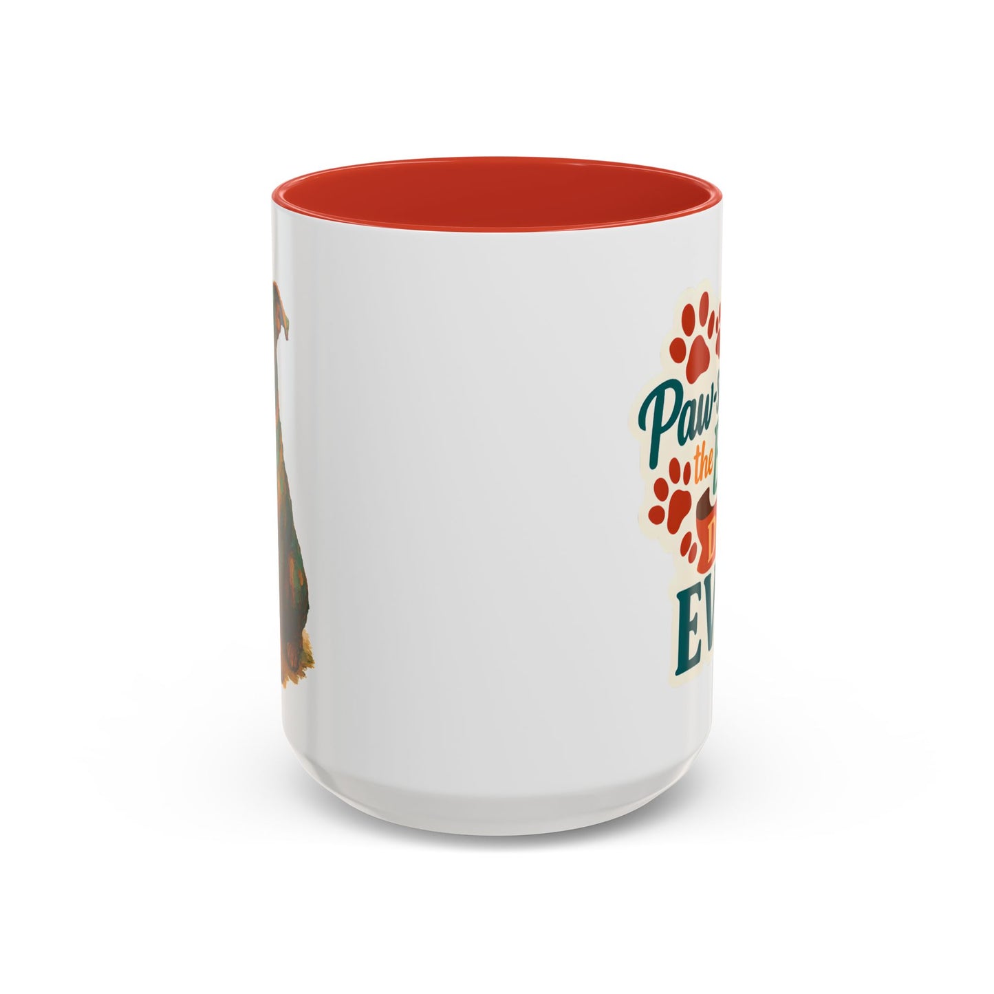 Paw-sitively the Best Dad Ever Dog Mug – Orca Accent Coffee Cup