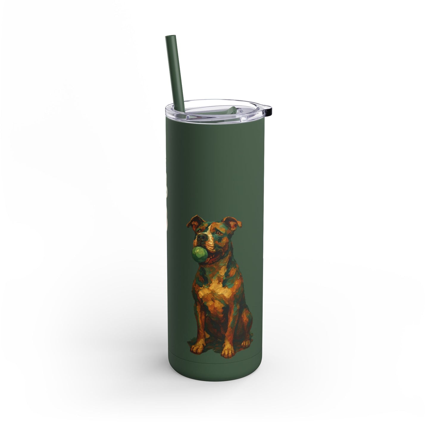 Paw-sitively the Best Dad Ever – 20oz Skinny Tumbler