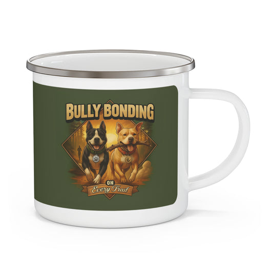 Bully Bonding Trail Mug – Hand & Paw Edition (Front & Back Design)
