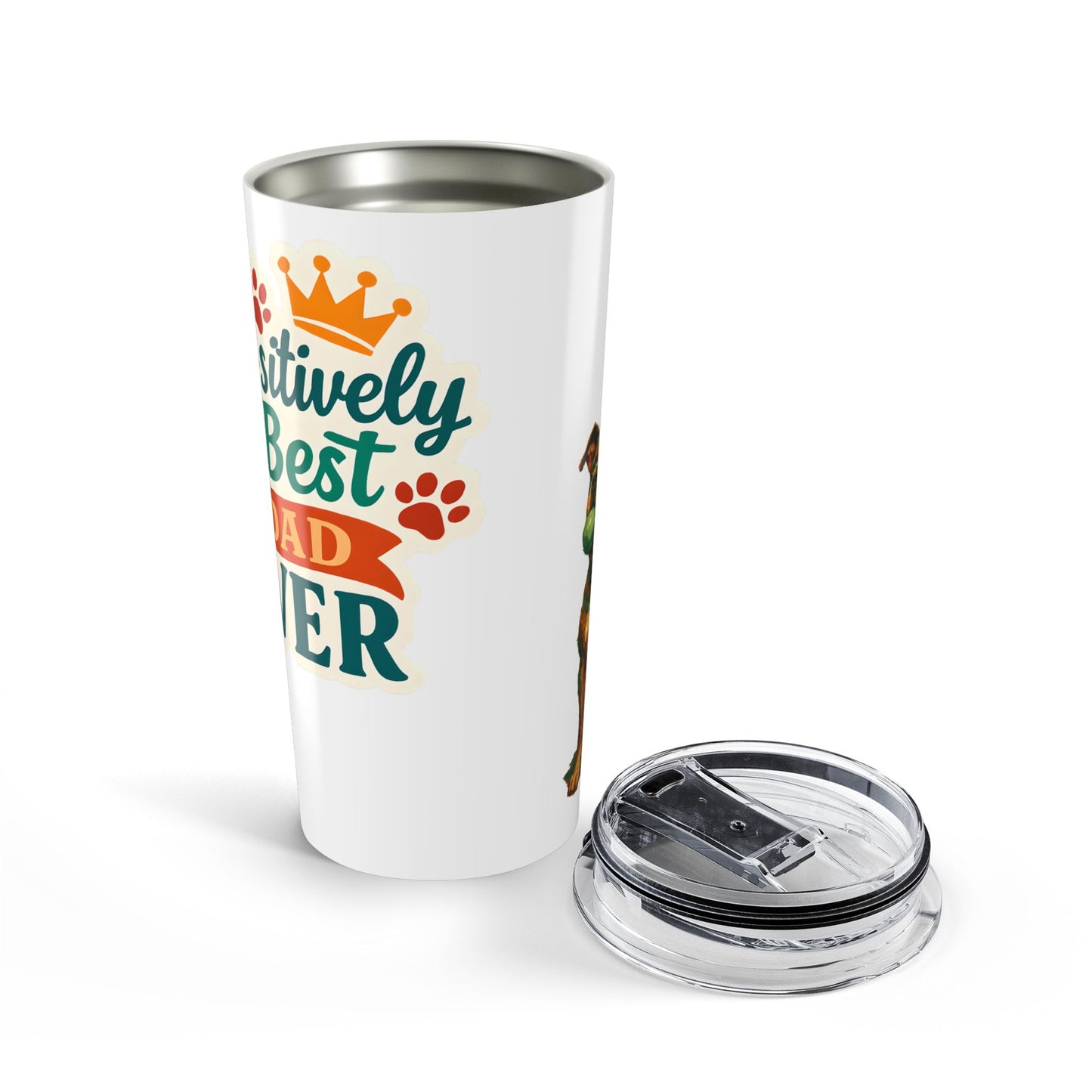 Positively the Best Dad Ever Gift Bundle – Tumbler, Sticker & Tee